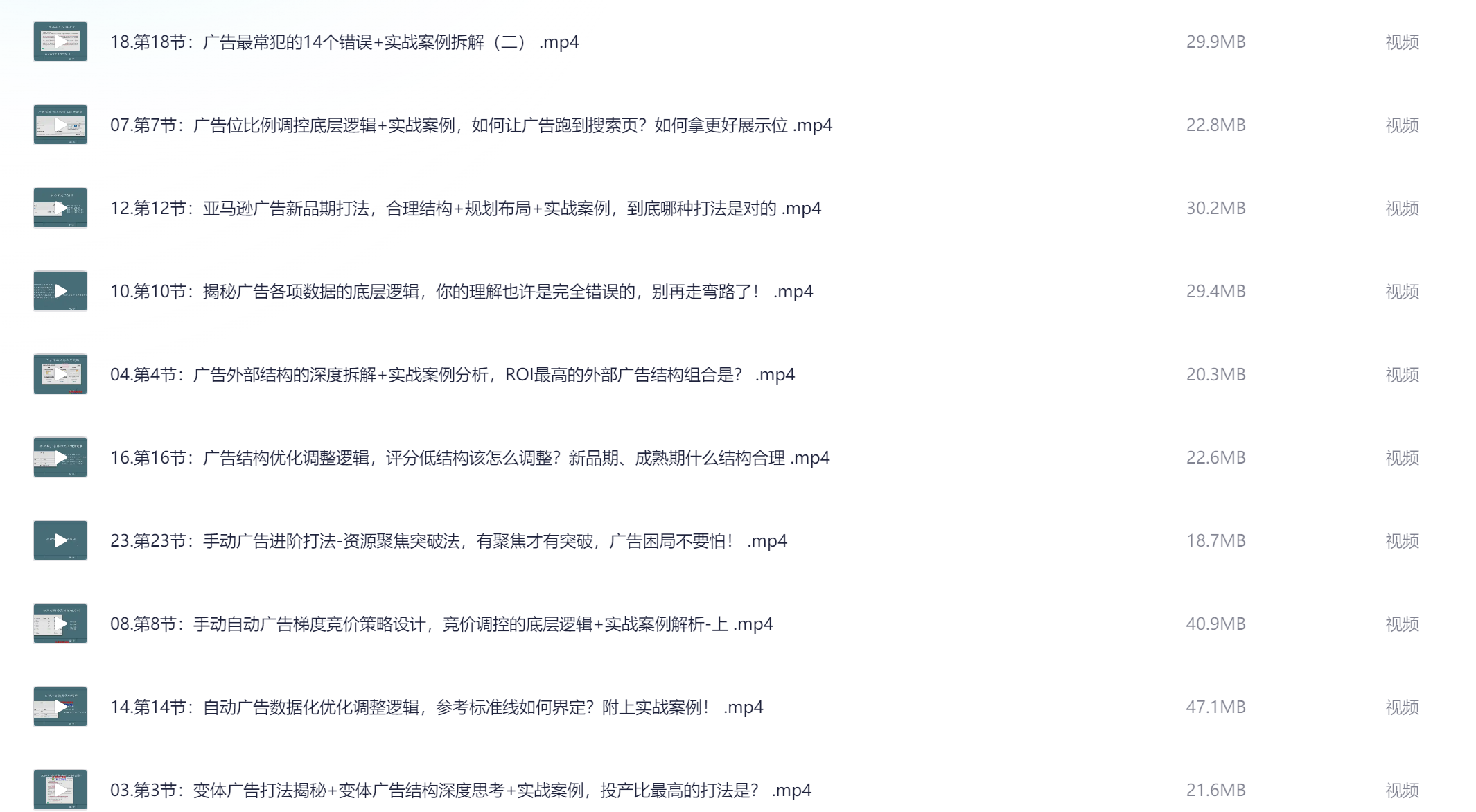 亚马逊广告高阶课程，每天学习十分钟，教你成为广告实战高手。跨境人士都在学习！