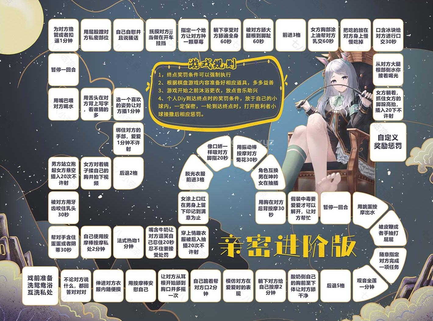 飞行棋地图合集：情侣/女性/字母/KTV版本