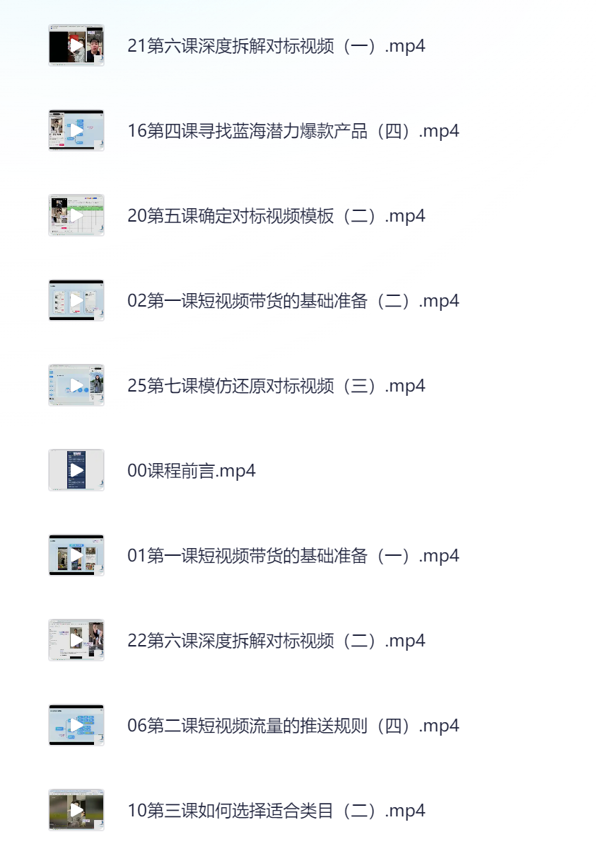 抖音短视频带货十二期盗坤版