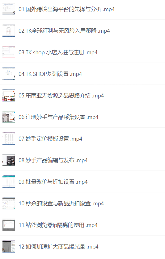 TikTokShop跨境电商实战教程：如何低成本开始海外业务